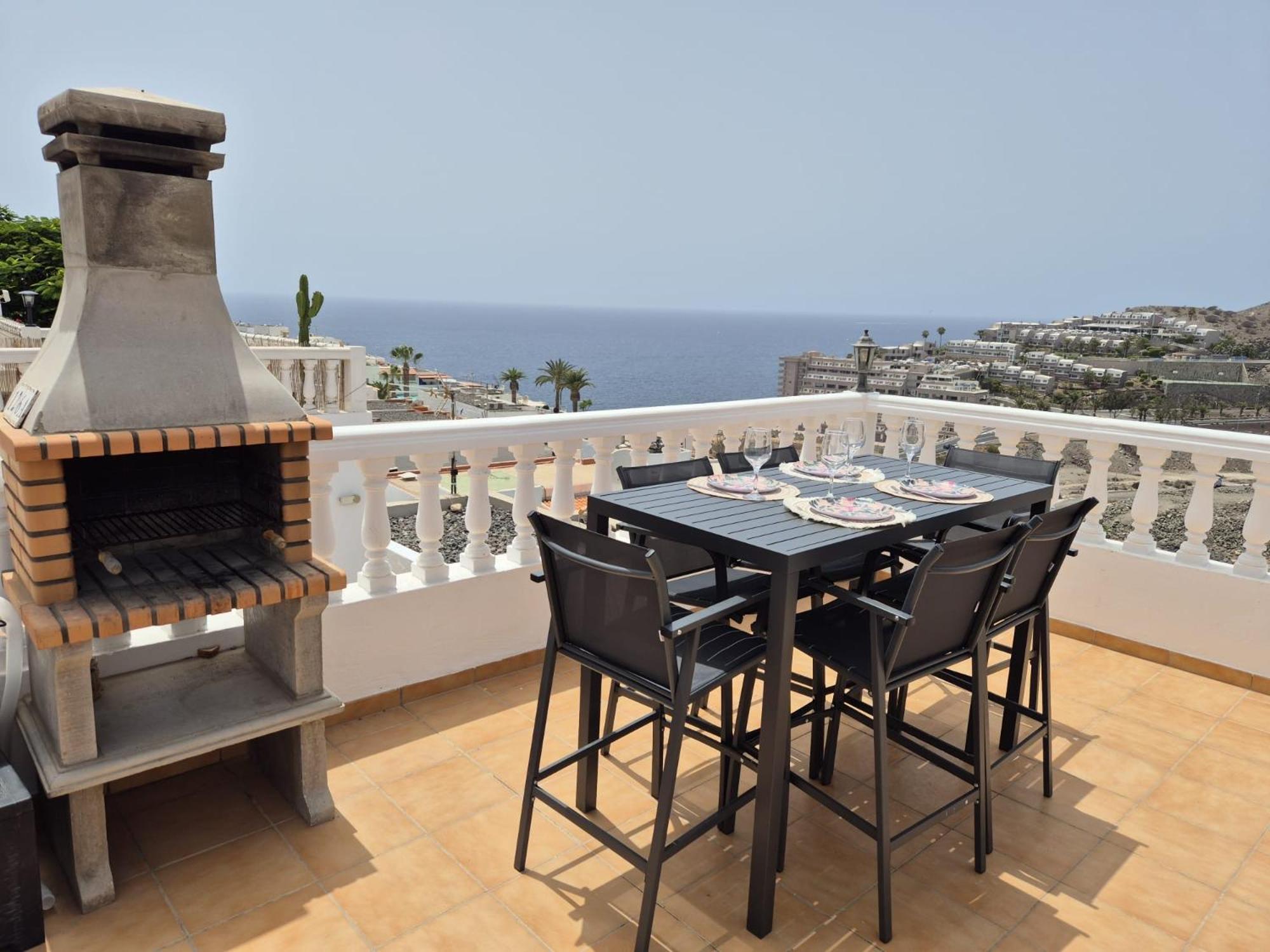 Los Caideros Ocean View Sunset Terrace - Near Anfi Del Mar 아파트 외부 사진